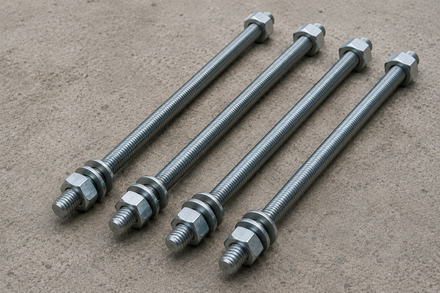 1-1/4" x 20" Straight Anchor Bolt – ASTM F1554 Grade 55