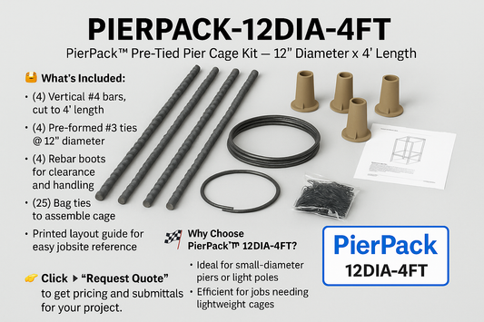 PIERPACK-12Dia-4ft