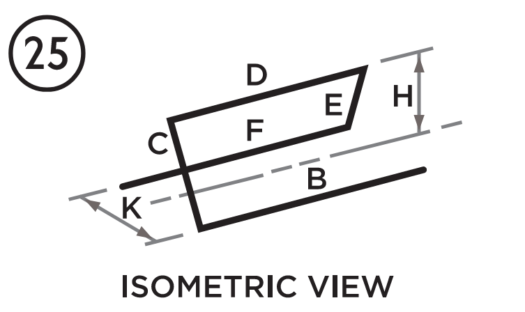 Type 25 Rebar Standees