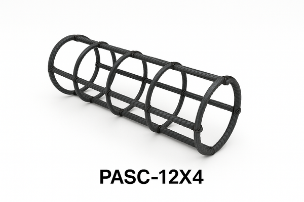 12” Rebar Pier Cage – 4 ft – Bolsinger Rebar Inc