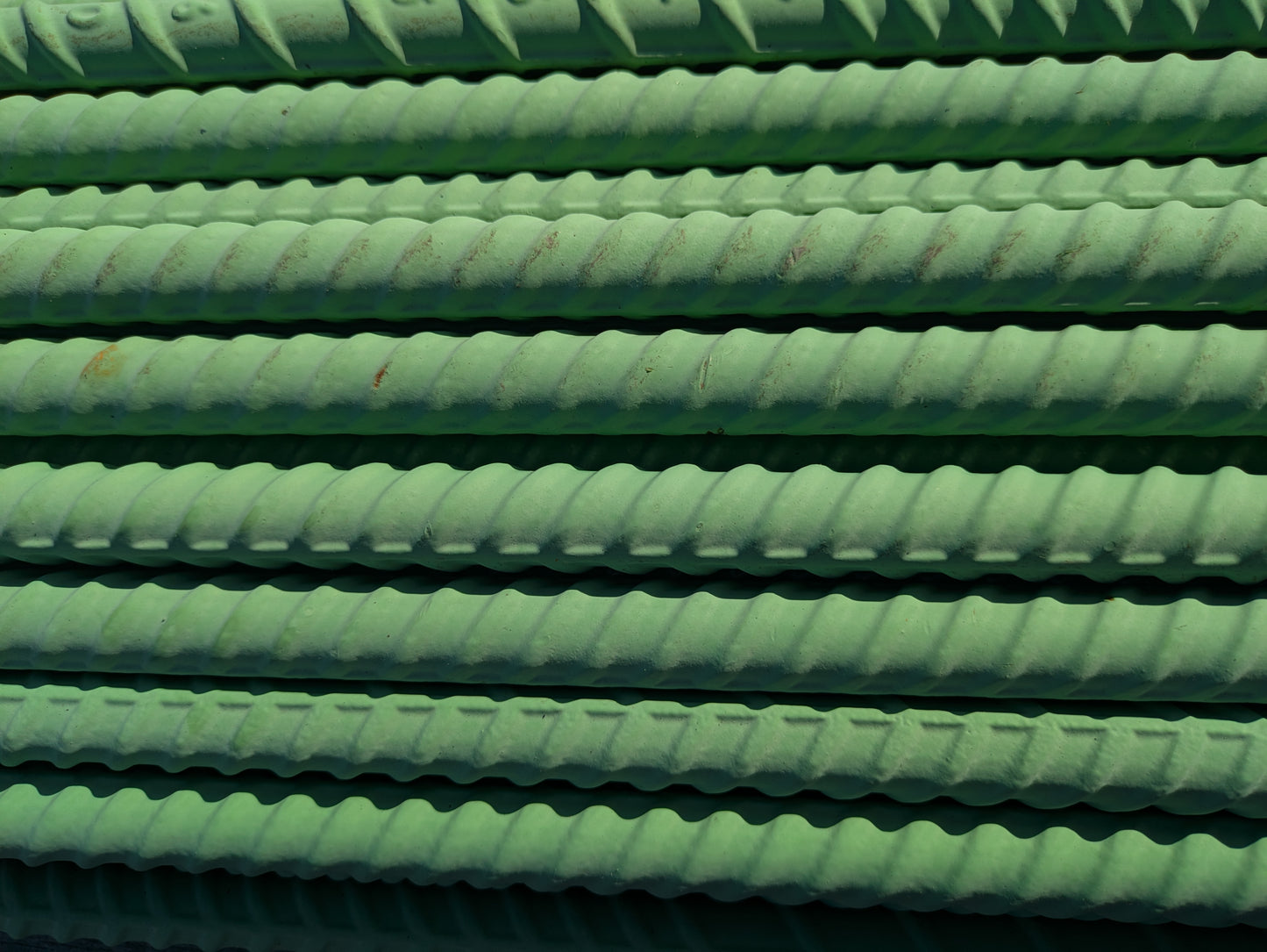 #4 (1/2") x 30' A615 Grade 60 Epoxy-Coated Rebar