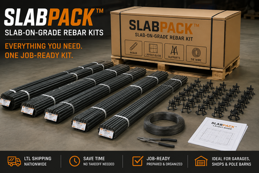 40' x 60' SlabPack™ Rebar Kit